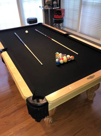 pittsburgh penguins pool table felt